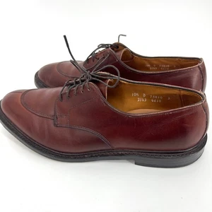 Allen Edmonds Walton Para Hombres Punta Dividida Oxford Zapato de Cuero EE. UU. Talla 10.5 - Imagen 1 de 7