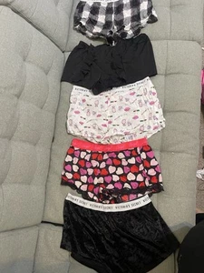 victoria secret short pyjamas bundle of 5 size S,M,L - Picture 1 of 10