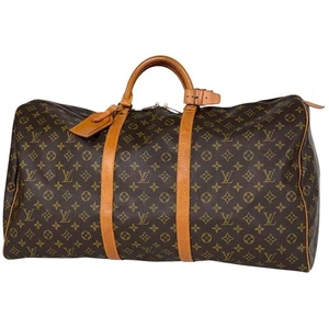 Louis Vuitton Keepall 60 Handbag Boston Bag Monogram M41422 #BS2260 - Picture 1 of 6