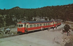 Autovias Que Cubren La Ruta Del Ferrocarril Chihuahua Al Pacifico Tarjeta Postal - Bild 1 von 2