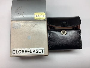 HOYA LENS CLOSE UP SET 43. 0s~ 1+2+3~NOS - Picture 1 of 2