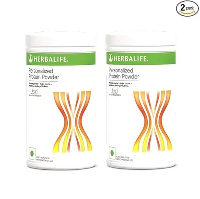 2 x Herbalife Personalized Protein Powder 400g -FAST SHIP - image 1 of 4