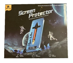 Magic John 2 Pack Tempered Glass 6.7” Screen Protectors For iPhone 16 Plus New! - Picture 1 of 2