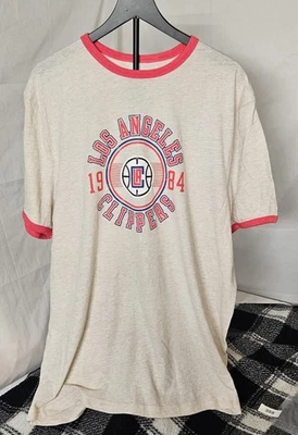 Men's NBA Los Angeles Clippers Vintage Style T-Shirt Size 2XL - Image 1 of 4