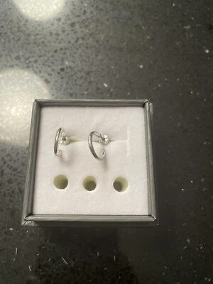 Pierre Cardin Damen Ohrringe - Silberfarbene - Bild 1 von 2