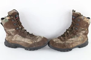 Vintage 90s Winchester Mens 12 Distressed Waterproof Camouflage Insulated Boots - Bild 1 von 12