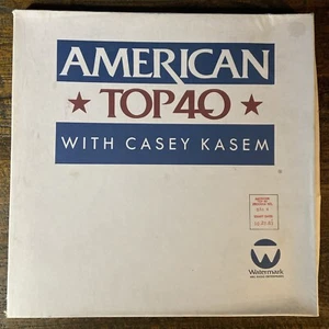 10/22/83 CASEY KASEM American Top 40 Tyler BOWIE Talking Heads PRINCE 4LP #834-4 - Picture 1 of 5