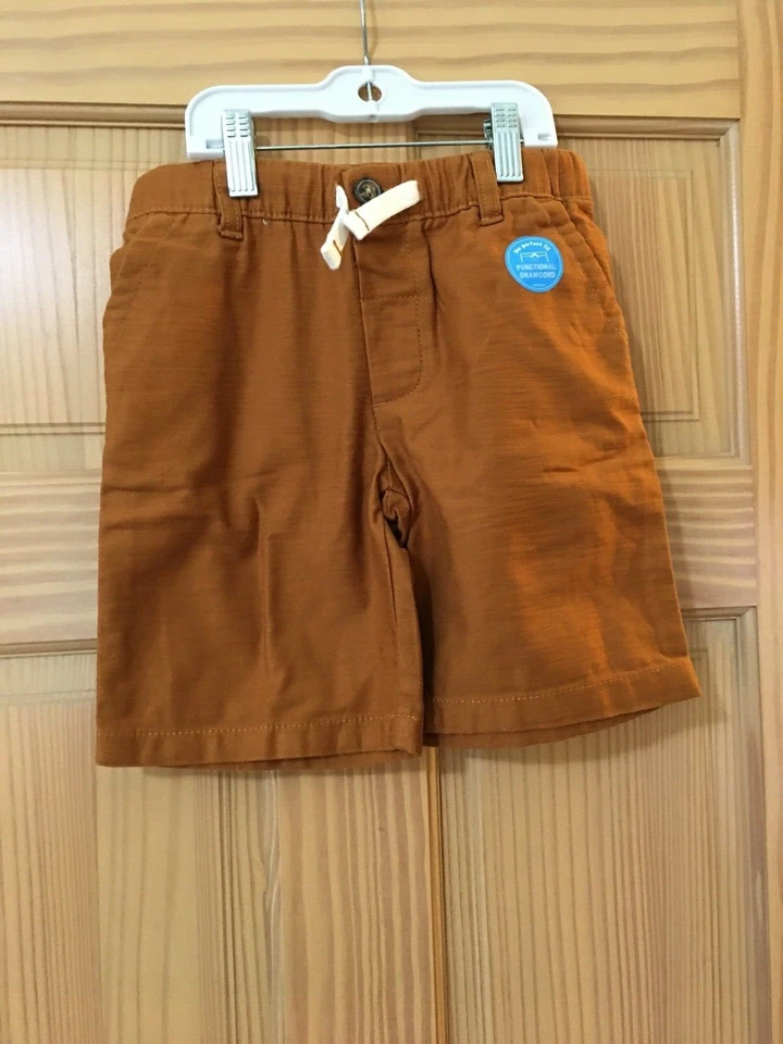 New Carter's Boy Caramel Tan Shorts many sizes - Image 1 of 1