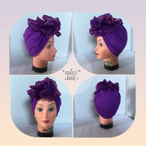 Purple Headscarf - Picture 1 of 2