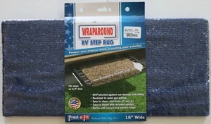 Alfombra escalonada envolvente para RV Prest-o-Fit - 18" de ancho - azul imperial - EE. UU. - Imagen 1 de 2