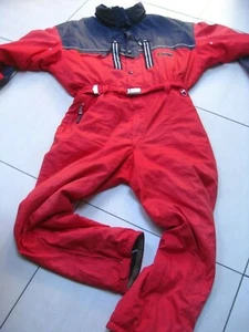 BOGNER TRAJE DE ESQUÍ VINTAGE XL ALTO 48 50 damas 20 22 rojo GOAN THYLMANN - Imagen 1 de 14