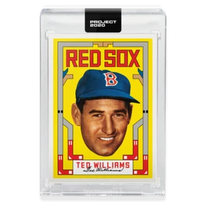 2020 TOPPS PROJECT 2020 #172 TED WILLIAMS - BY GROTESK - Picture 1 of 2