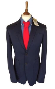 Chaqueta Blazer Burberry Stirling Mezcla Algodón Nuevo con Etiquetas IT 48 XS S 38" Pecho Italia - Imagen 1 de 11