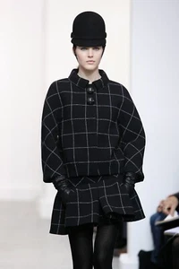 Balenciaga Fall 2006 Archive Couture Black Wool Mini Skirt 40 Ghesquiere Runway - Picture 1 of 8