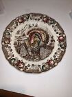 Johnson Brothers HIS MAJESTY Dinner Plate Genuine Hand Engraving Turkey