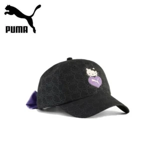 HELLO KITTY PUMA x Hello Kitty and Friends Dad Cap 2025 Unisex BLACK NEW JAPAN - Picture 1 of 5