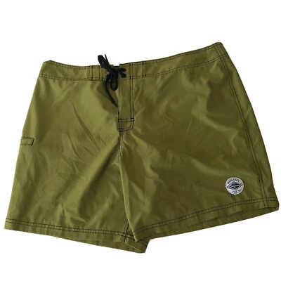Bañador Panama Jack Board Shorts Para Hombre 38 Verde Rendimiento Surf Beach Resort Foto 1 de 4