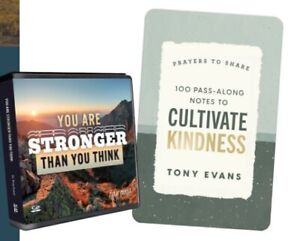 Tony Evans "You're Stronger Than You Think" CD Series + 100 Pass Along Notes
