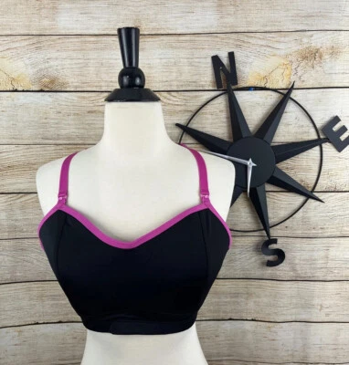 Loving Moments by Leading Lady Women's Athleisure Maternity Nursing Sport Bra XL - Image 1 of 4