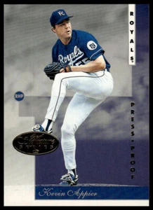1996 Leaf Signature Series #135 Kevin Appier Press Proofs Gold - Picture 1 of 2