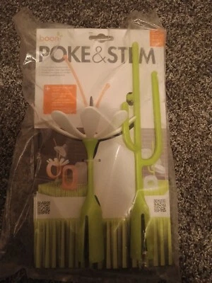 Juego de 2 accesorios de estante de secado Boon POKE & STEM para biberón y piezas de tazas para sorberones Foto 1 de 4