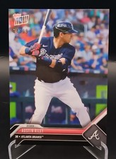 2023 Topps Now #OD-154 Austin Riley -  Road To Opening Day Braves Black #/99 SP!
