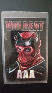 VOLBEAT - ORIGINAL ALL AREA ACCESS LAMINATE BACKSTAGE PASS - Picture 1 of 2