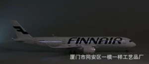 1/142 Finnair Aircraft A350 Resin Airplane Aircrafts Model LED Light Collection - Picture 1 of 12
