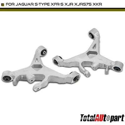 Brazo de control inferior izquierdo y derecho 2 piezas para Jaguar S-Type XF XFR XFR-S XJR Foto 1 de 4