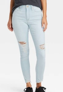 Universal Thread Light Blue High Rise Skinny Jeans (Size 00) SP6 - Picture 1 of 5