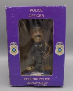 Phoenix Police Bobblehead 2003 PD Rare Policeman Special Edition New in Box - Bild 1 von 17