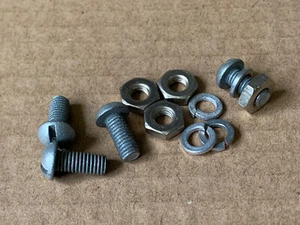 WILLYS MB GREASE GUN BRACKET to hood FASTENERS. ww2 army jeep ford gpw g503 - Bild 1 von 5