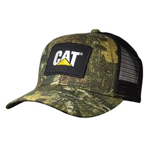 Caterpillar CAT Equipment Mossy Oak Digger Camouflage Patch Snapback Cap/Hat - Picture 1 of 1
