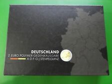 BRD, 5 x 2 Euro, 2021 ADFGJ, Magdeburger Dom, Polymerring, stgl., Box/Zertifikat