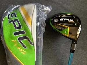 NEW Callaway EPIC Flash STAR 15* 3 FW GD TOUR AD SL - II 4RR2 Seniors Flex w/HC - Picture 1 of 9