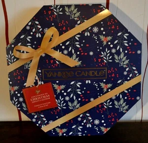 Yankee Candle "CORONA DELL'AVVENTO", 24 TEA LIGHT + SUPPORTO, Natale, Nuovo  - Foto 1 di 3