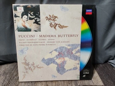 Puccini Madama Butterfly Karajan (Laser Disc 2LD BOX) Brand New Sealed Opera - Image 1 of 4