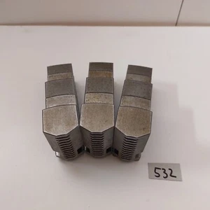 Genuine Bison Hard Jaws For 250mm 3 Jaw Scroll Chuck - 10" - Toolmex - Picture 1 of 6