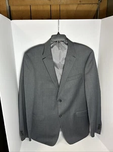 Tommy Hilfiger Herren Blazer Sport Mantel Jacke 42R hellgrau Poly Blend wunderschön - Bild 1 von 14
