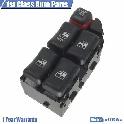 Master Electric Power Window Switch For Pontiac Sunfire Chevy Cavalier 22610145 - Image 1 of 4