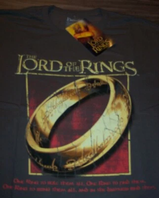 THE LORD OF THE RINGS T-Shirt Mens MEDIUM NEW w/ tag Movie  - Image 1 of 4