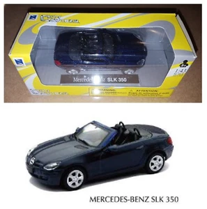 Mercedes Benz SLK 350 nera modellismo NEW RAY 1:43 City Cruiser die cast metal - Foto 1 di 1