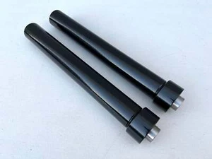 10INCH HYDRAULIC CYLINDERS (REGULAR FAT) BLACK PAIR / LOWRIDER HYDRAULIC PARTS - Bild 1 von 7