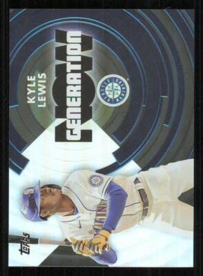 2022 Topps Generation Now #GN50 Kyle Lewis - Image 1 of 2