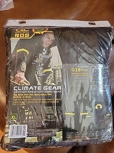 CLC R103X 3 Piece Deluxe Nylon Rain Suit, Black, XL - Picture 1 of 2