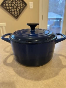 Tramontina Forno Olandese Rotondo in Ghisa Smaltata 3,5 Quart, Usato - Foto 1 di 9