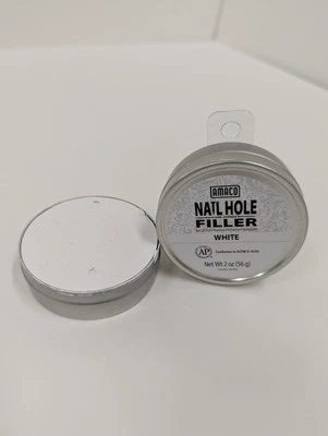 Nail Hole Filler Amaco White Color 2oz Container NEW - Image 1 of 4