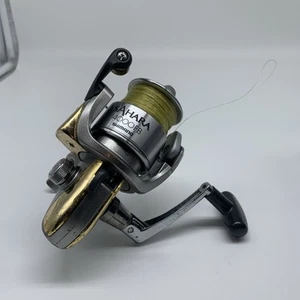 CARRETE GIRATORIO SHIMANO SAHARA 4000FB PESCA DE AGUA DULCE PLATA/ORO PRECORDADO - Imagen 1 de 6