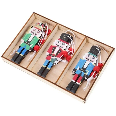  Nutcracker Soldier Pendant Decoration Nutcrackers Craft Pendants - Image 1 of 4