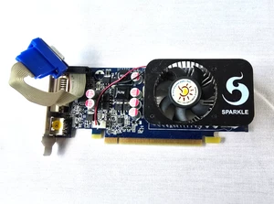 Sparkle NVIDIA GT 240 1GB GDDR3 PCIe Grafikkarte DVI HDMI VGA Gebraucht - Bild 1 von 4